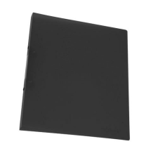 Gyűrűskönyv A/4 2gyűrűvel 20mm Standard PP Q-Connect fekete naptár, kalendárium