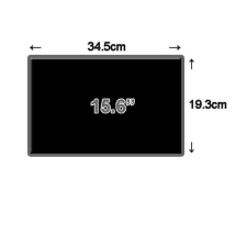  H000037910 15.6" matt laptop LCD kijelző, LED panel HD+ (1600 X 900) 40pin laptop alkatrész