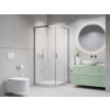 H2O Comfort A íves zuhanykabin 90x90 átlátszó