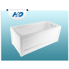 H2O Danuta egyenes akril kád 150x70 cm kád, zuhanykabin