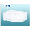 H2O Fortuna aszimmetrikus akril kád jobbos 150x100 cm