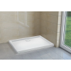 H2O H2O Nero D Slim szögletes aszimmetrikus lapos zuhanytálca 100x80