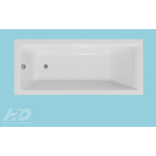  H2O Mona 170x75 akril egyenes kád kád, zuhanykabin