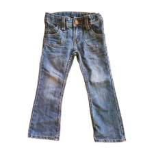  H&amp;M sötétkék kislány farmernadrág (méret: 98) gyerek nadrág