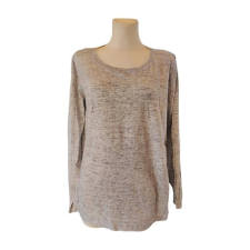  H&amp;M világos szürke kismama pulóver (méret: L) női pulóver, kardigán