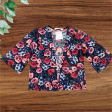 H&M Virágos boleró gyerek póló