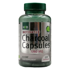H&B Aktív szén kapszula 1560 mg 120 db vitamin és táplálékkiegészítő
