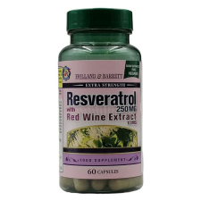 H&B Resveratrol+Vörösbor kivonat kapszula 60 db vitamin és táplálékkiegészítő