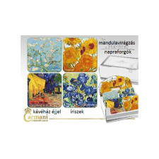 H.C.830-0001 Parafa poháralátét 10x10cm, Van Gogh: Napraforgók konyhai eszköz