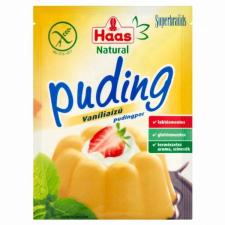HAAS NATURAL PUDING VANÍLIA 40G alapvető élelmiszer