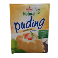 Haas natural pudingpor vanília 40 g 40 g alapvető élelmiszer