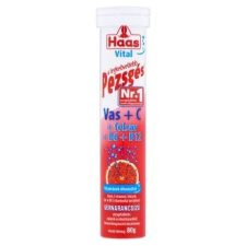  Haas pezsgőtabletta vas+c 20 db vitamin és táplálékkiegészítő