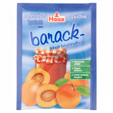 Haas Quittin zselésítőszer baracklekvár készítéséhez 25 g alapvető élelmiszer