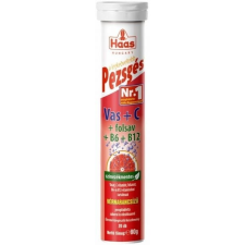 Haas Vas + C + folsav + B6 + B12 (20 pezsgőtabletta) vitamin és táplálékkiegészítő
