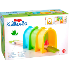 Haba Vasút alagút csengettyűvel - Vonatpálya 8 darabos kiegészítő készlet (1306513001) autópálya és játékautó