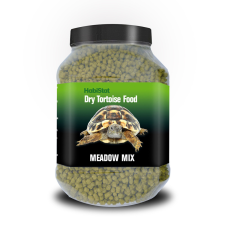 HABISTAT Tortoise Food - meadow mix | szárazföldi teknős táp - 800 g hüllőeledel