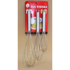  Habverő fém 3db-os sütés és főzés