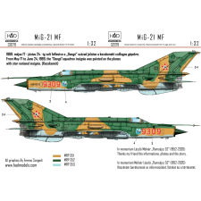 HADMODELS HAD32079 MiG-21 MF 9309 Dongó csillaggal makett HAD32079 makett