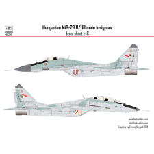 HADMODELS HAD48249 MiG-29 B/UB matrica szett 1:48 HAD48249 makett