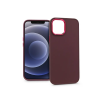 Haffner Apple iPhone 12/12 Pro szilikon hátlap - Frame - bíbor