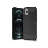 Haffner Apple iPhone 12 Pro Max szilikon hátlap - Carbon - fekete