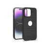 Haffner Apple iPhone 14 Pro Max Carbon Logo szilikon tok, fekete (PT-6527)