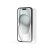 Haffner Apple iPhone 15/15 Pro üveg képernyővédő fólia - Tempered Glass Screen Pro Plus 2.5D - 1 db/csomag - ECO csomagolás