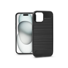 Haffner Apple iPhone 15 Plus szilikon hátlap - Carbon - fekete tok és táska
