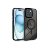 Haffner Apple iPhone 15 Plus szilikon hátlap - Edge Mag Cover - fekete/átlátszó