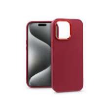 Haffner Apple iPhone 15 Pro Max szilikon hátlap - Frame - magenta (PT-6824) mobiltelefon kellék