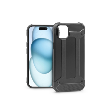 Haffner Apple iPhone 15 ütésálló hátlap - Armor - fekete (PT-6853) tok és táska