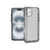 Haffner Apple iPhone 16 Matrix Clear kameravédős szilikon tok, átlátszó (HF324666)