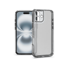 Haffner Apple iPhone 16 Matrix Clear kameravédős szilikon tok, átlátszó (HF324666) tok és táska