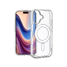 Haffner Apple iPhone 16 Plus Anti Shock MagSafe szilikon tok, átlátszó (HF785434) tok és táska