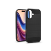 Haffner Apple iPhone 16 Plus szilikon hátlap - Carbon - fekete (HF782457)