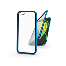 Haffner Apple iPhone 7/iPhone 8/SE 2020 mágneses, 2 részes hátlap előlapi üveggel - Magneto 360 - kék tok és táska