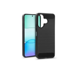 Haffner Carbon szilikon hátlap Xiaomi Redmi 13 4G/13 5G fekete tok és táska