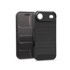 Haffner Carbon szilikon tok - Apple iPhone Air - fekete (HF554204) tok és táska