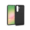 Haffner Carbon szilikon tok - Samsung SM-A576B Galaxy A57 5G - fekete (HF434426)