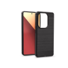 Haffner Carbon szilikon tok - Xiaomi Redmi Note 14 4G/Note 14 5G - fekete (HF365775)
