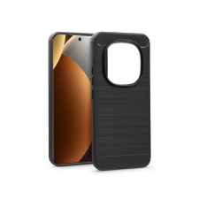 Haffner Carbon szilikon tok - Xiaomi Redmi Note 15 Pro Plus 5G - fekete (HF444012) tok és táska