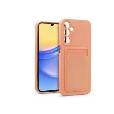 Haffner Card Case Samsung Galaxy A15 4G / 5G Tok - Rózsaszín tok és táska