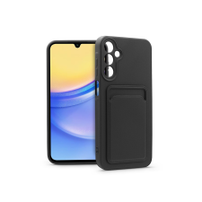 Haffner Card Case Samsung Galaxy A15 4G/Galaxy A15 5G Tok kártyatartóval - Fekete tok és táska