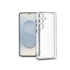 Haffner Clear Case kameravédős szilikon tok - Samsung SM-S937 Galaxy S25 - átlátszó tok és táska