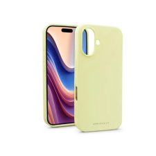 Haffner Cloud Skin szilikon hátlap iPhone 16 Plus sárga tok és táska