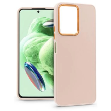 Haffner Frame szilikon hátlap Xiaomi Redmi Note 12 5G/Poco X5 5G rózsaszín tok és táska