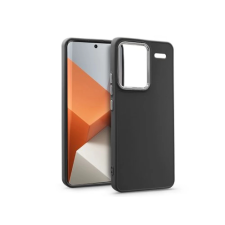 Haffner Frame szilikon hátlap Xiaomi Redmi Note 13 Pro Plus 5G fekete tok és táska