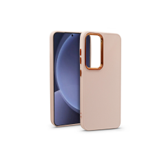 Haffner Frame szilikon tok - Samsung SM-S936 Galaxy S25+ - pink tok és táska