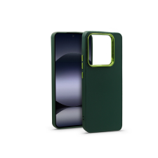 Haffner Frame szilikon tok - Xiaomi Redmi Note 14 4G/Note 14 5G - zöld tok és táska