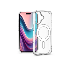 Haffner Haffner Anti Shock MagSafe szilikon tok - Apple iPhone 16 - átlátszó tok és táska